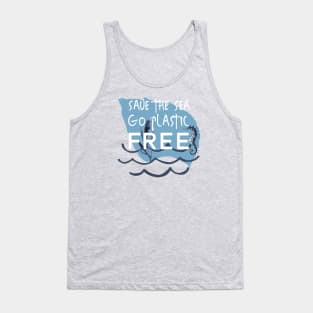 Save the Sea Go Plastic Free Tank Top